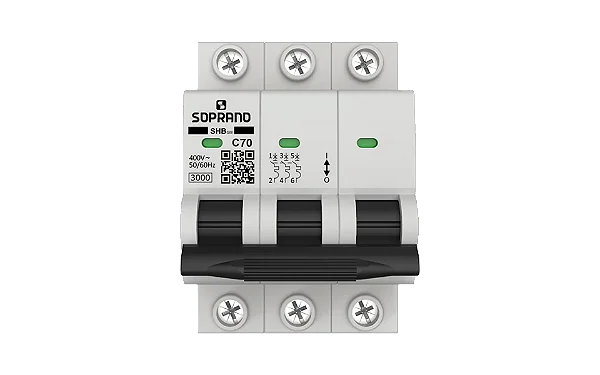 DISJUNTOR TRI 70A 3K SOPRANO SHB-GIII