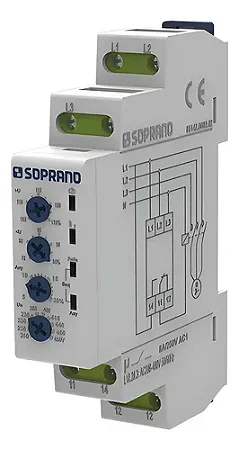RELE MONITOR DE FASE 208 - 480V SOPR- 05142.0002.02
