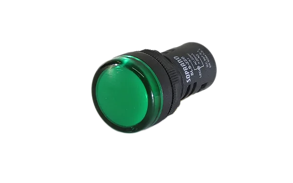 SINALIZADOR 22MM VD 24VCA/VCC SOPRANO