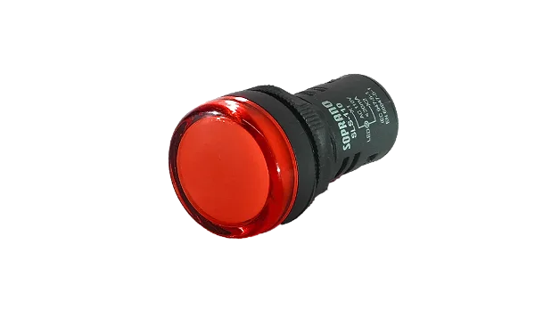 SINALIZADOR 22MM VM 24VCA/2CC SOPRANO