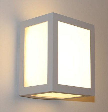 Arandela de Led (Branco quente) Sense Branco 12W IP65 Opus