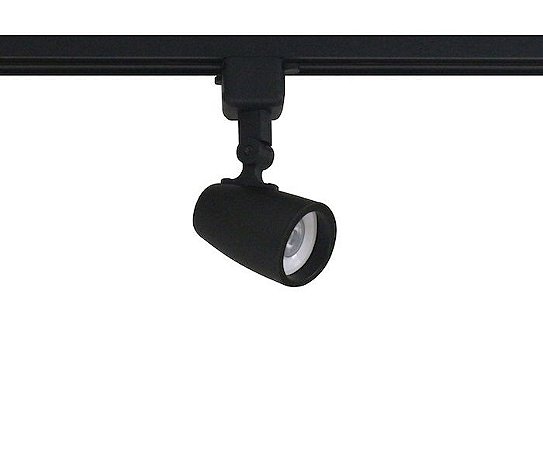 Spot para Trilho Eletrificado DUO PAR-16 DICROICA GU-10 Preto Fosco