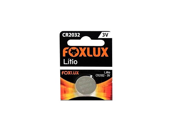 Bateria de Lítio 3V CR2032 Foxlux 95.10