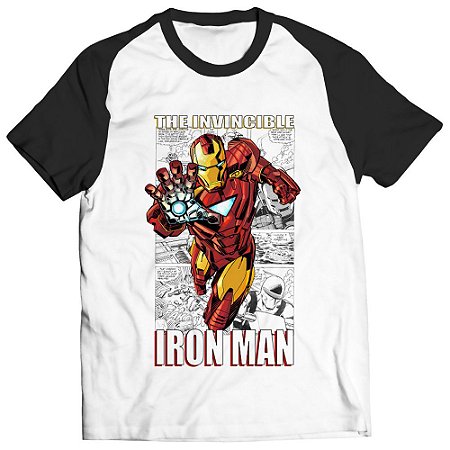 Camiseta Avengers Homem de Ferro