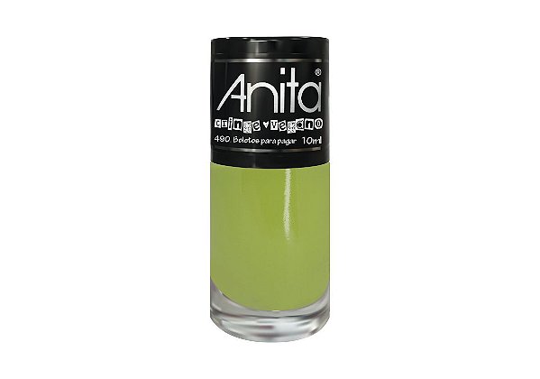 Esmalte Anita Verde - Boletos Para Pagar - 10Ml