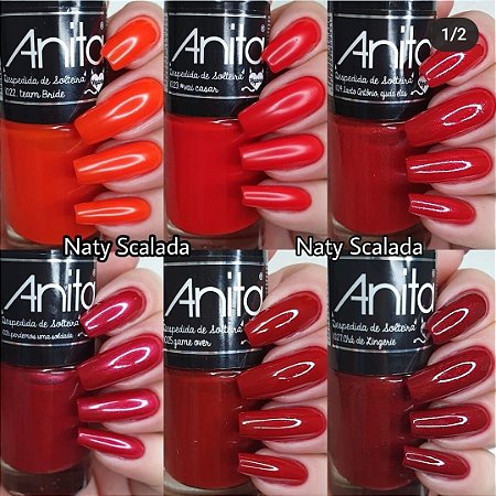 Esmalte Coleção Anita Despedida De Solteiro - 4 Cores