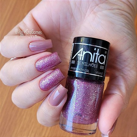 Esmalte Anita Roxo C/ Brilho- Bem Patygirl - 10Ml