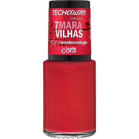 Esmalte Techcolors Cora 9Ml - Red 100