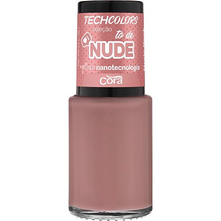 Esmalte Techcolors Cora 9Ml - Nude Rock