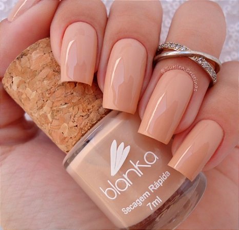 Esmalte Blanka Cremoso 7ml - Romantica