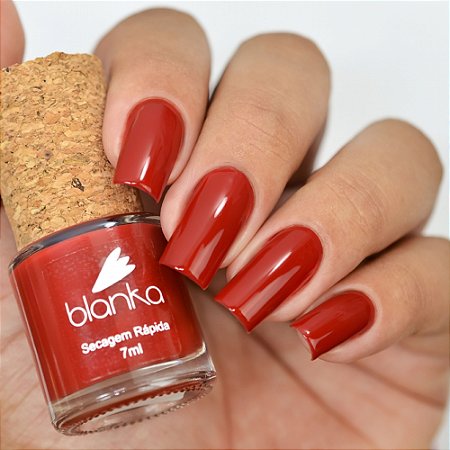 Esmalte Blanka Cremoso 7ml - Pitanga