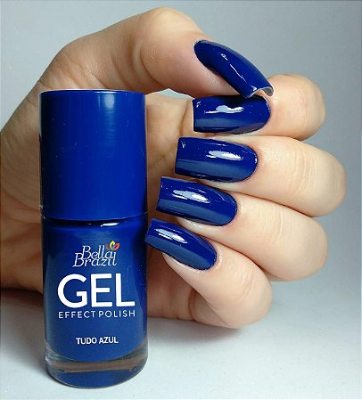 Esmalte Bella Brazil Gel 9Ml Cor - Tudo Azul