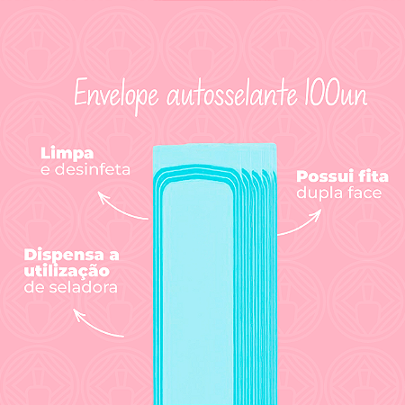 Envelope Autosselante - 100 und