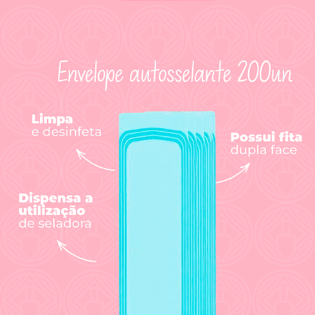 Envelope Autosselante - 200 Und