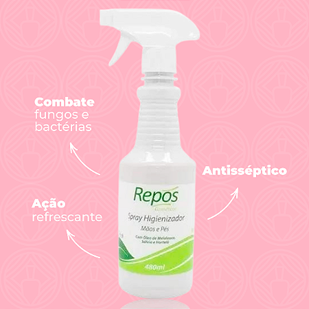 Spray Higienizador Repos - 480Ml