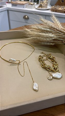 Choker Fernanda - Dourada