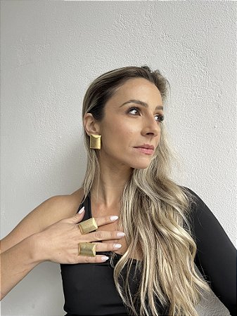 Brinco Força - dourado