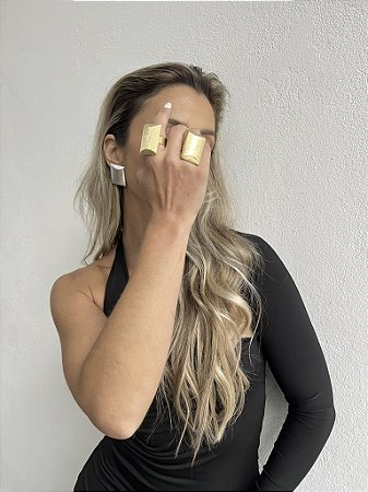 Anel Força - dourado