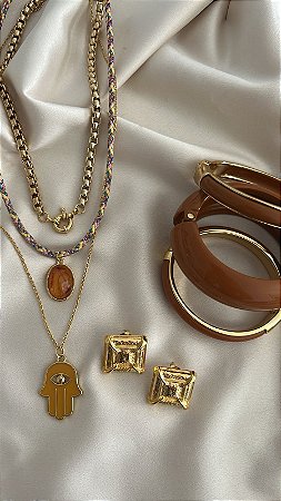 Mix de Colares Fé Coragem e Força