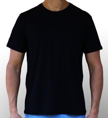 Camisa preta grande Clearance