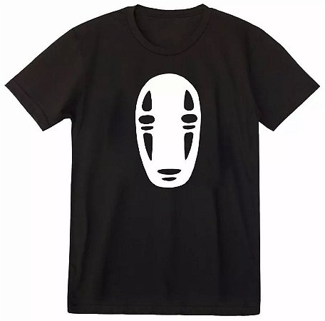 Camiseta Ghibli Chihiro - Sem Face - No-face Kaonashi