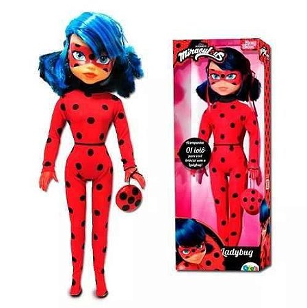 Boneca Miraculous Ladybug 55 Cm Baby Brink Original