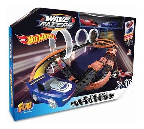 Pista Hot Wheels Wave Racers Mega Match Raceway Fun F0062-6