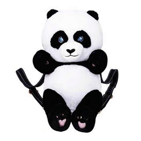 Urso Panda Pelúcia Velboa 33cm Fofinho Com Laços Varias Cores - Baby  Adoletá - Pelúcia - Magazine Luiza