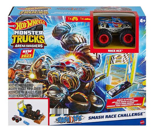 Arena Smashers Monster Trucks Hot Wheels Smash Race