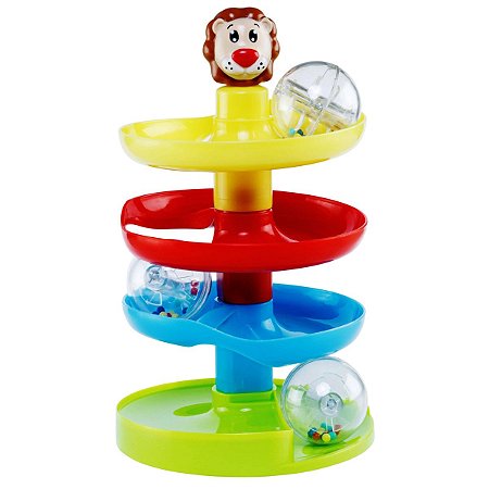 Brinquedo Ball Tower Coordenação Motora Bebes - Maptoy