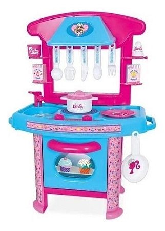 Barbie Cozinha Infantil Pia Fogão Cotiplas 2228
