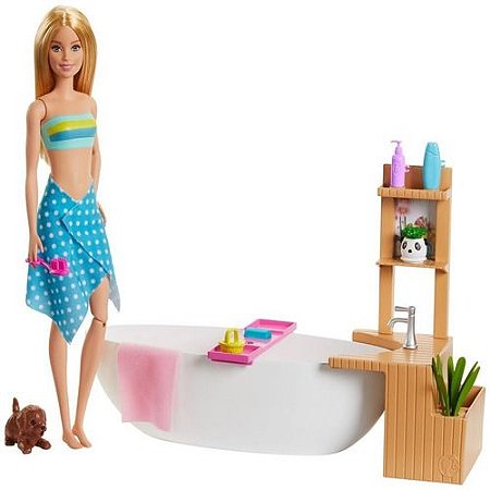 Barbie Fashionista Banho De Espumas - Mattel
