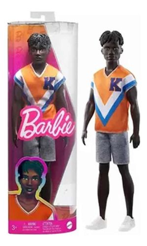 Ken Negro Esporte Fashionista Coleção 203 - Mattel