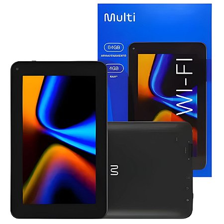 Tablet Multilaser M7 4gb Ram 64 Gb Wi-fi Bluetooth - Preto