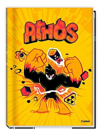 Caderno Brochura Brochurão Universitário Athos 80 Fl Credeal