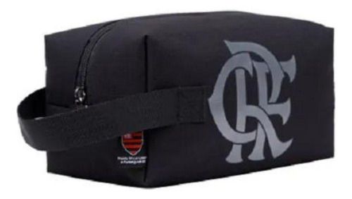 Estojo Necessaire Frasqueira Esportiva Flamengo Rubro Negro