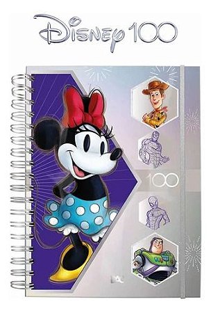 Caderno Smart Mini Dac Minnie Disney 100 Anos Folha 90g