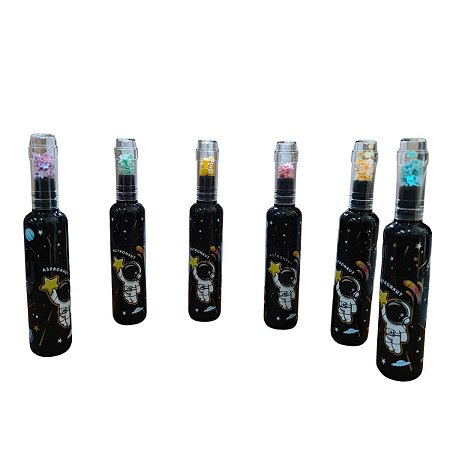 Kit Kawaii Marca Texto 6 Cores Garafinha Astronauta