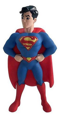 Boneco Super Homem Em Vinil Liga Da Justiça P/ Criança