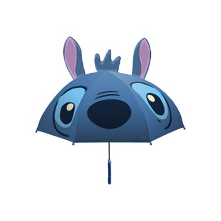 Disney Guarda-chuva Sombrinha Stitch 3d Tuut 48cm