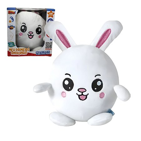 Pelucia Meu Primeiro Amiguinho Coelhinho Pula-pula-zoop Toys