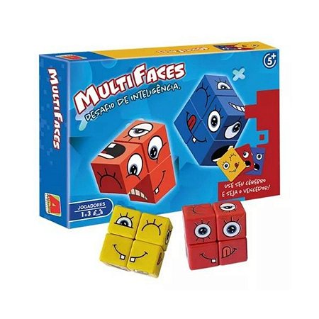 Jogo Infantil Multifaces Desafio De Inteligência Algazarra