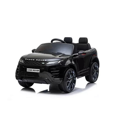 Mini Carro Elétrico Controle 12v Land Rover Evoque - Preto