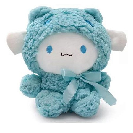 Pelúcia Cinnamoroll Hello Kitty Kuromi Azul Fofo 20cm