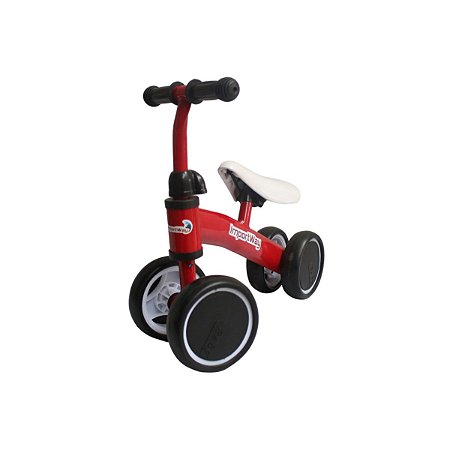 Triciclo Balance Vermelho Infantil Equilíbrio S/ Pedal