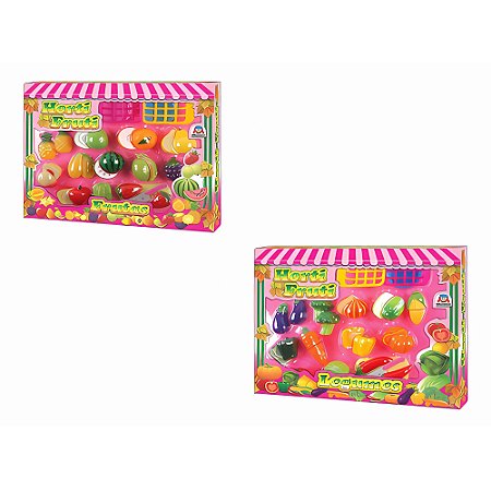 Hortifruti Frutas + Legumes Crec Brinquedo Braskit