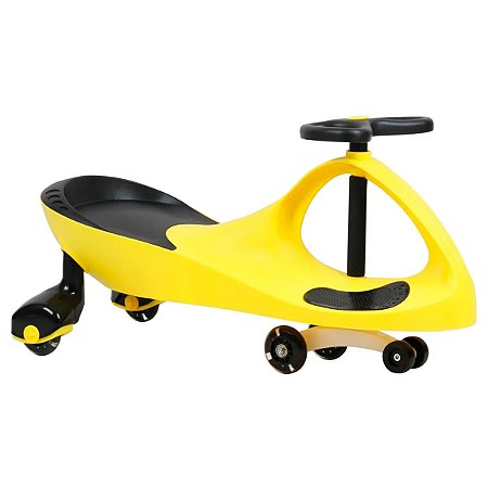 Carrinho Super Car Rolimã Suporta Até 100 Kg Amarelo