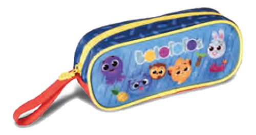 Estojo Escolar Infantil Bolofofos Com Ziper - Clio
