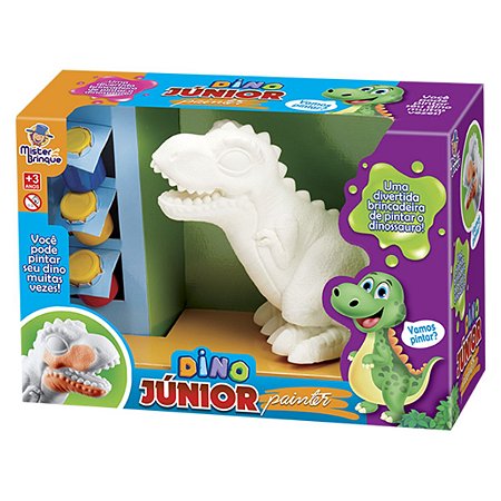 Dino Junior Painter Dinossauro Para Colorir Mister Brinque