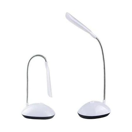 Mini Luminária De Mesa Dobrável Flexível Portátil Leitura